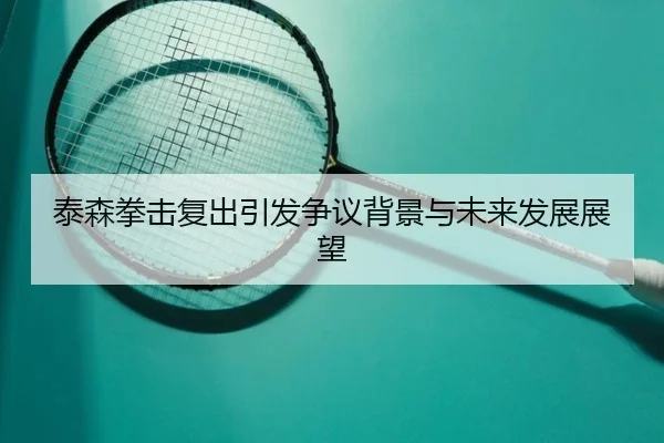 泰森拳击复出引发争议背景与未来发展展望